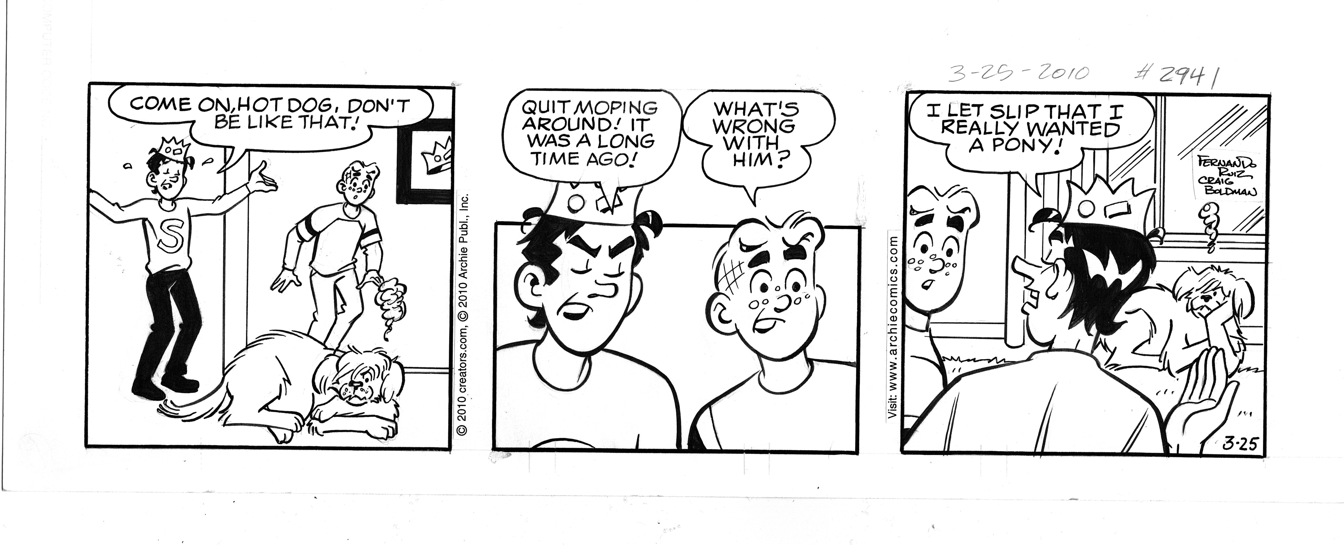 Archie Comics Newspaper Strips Fernando Ruiz Everybody